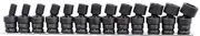 SP Tools SP20356 - Swivel Impact Socket Set 1/2" Drive 13 Piece Metric 6-Point
