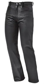 Held Cooper Motorcycle Leather Pants, black, Size 64 for Men