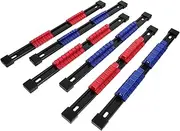 Angoily 6pcs Socket Organizer Tool Box Set Socket Holders for Mechanics Socket Rails Organizers Heavy Duty Socket Storage