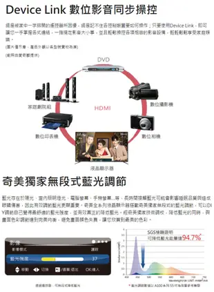 CHIMEI奇美40吋LED低藍光液晶顯示器+視訊盒 TL-40A800~含運不含拆箱定位 (6.2折)