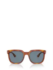 Persol Square Frame Sunglasses 53 Gray