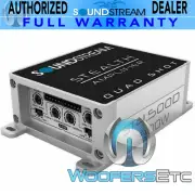 SOUNDSTREAM ST4-500 W COMPACT MINI SMALL MOTORCYCLE 4-CHANNEL SPEAKERS AMPLIFIER