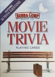 Bubba Gump Movie Trivia Souvenir Playing Cards