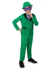 The Riddler Deluxe Costume for Kids - DC Comics