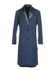 [COMME des GARCONS HOMME PLUS] Wool Polyester Lame Stripe Jacket