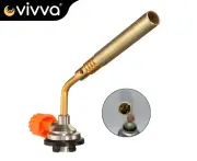 Vivva-Butane Gas Blow Torch Soldering Lighter Flame Gun Burner Torch BBQ