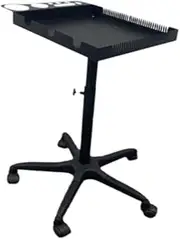 Eigell Salon Tray on Wheels Trolley Practical Movable Barber Salon Tray Hairdressing Tray for SPA Hair Salon Hairdresser Barber