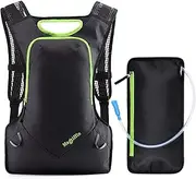 12L Insulated Hydration Hiking Backpack: Keep Water Cool for 4 Hours, Breathable Hydration Pack for Cycling, Biking, Running, Climbing（Not Include Water Bladder）