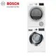 BOSCH博世 活氧滾筒式洗衣機＋9公斤冷凝式滾筒式乾衣機 WAX32LH0TC＋WTG86404TC_廠商直送