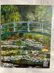 Today is Art Day Claude Monet Bridge of a Pond of Water Lilies 1000 Piece Puzzle