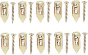 iplusmile 10 Pcs Drywall Self Tapping Anchors Percussion Expansion Screws for Plasterboard Fixing for Wall Repair and Installation Construction for Use