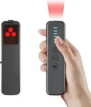 Hidden Camera Detectors,GPS Tracker Detector,Camera Detector Spy Camera Finder,RF Detector,25H Working Time,Travel-Friendly Size(S600 Black)