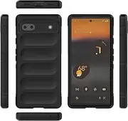 Cover Compatible with Google Pixel 6a 5G,Compatible with Google Pixel 6a 5G GX7AS GB62Z Camera Protection Anti-Drop TPU Mobile Soft Case Black