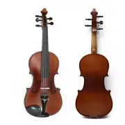 Advance 4/4 Violin 5 String Violin Maple Spruce with Violin With Case Bow