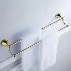 Towel Rail Rack Brass Sing, Bath Towel Bar Bathroom Shelf