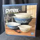 NEW IN BOX NIB Vintage Corning Pyrex Colonial Mist 4-Pc Mixing Bowl Set 440-95
