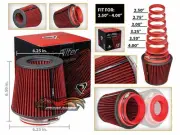 Cold Air Intake Filter Universal Round RED For Sentra/Stanza/Tiida/Tsuru/Tsubame (for: Nissan)