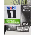 [MOBIL 美孚] FUEL ECONOMY OW20SN 合成機油、1L/罐 [美國進口]，只有一箱 6入 限時免運