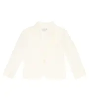 [Bonpoint] Bonpoint Aristide linen and cotton blazer Y 8 white
