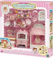 Sylvanian Families 5807 Village Confectionery Set for Starter House, Supplementary Set Including Oven with Function and Lots of Accessories, Toy for Children from 3 Years