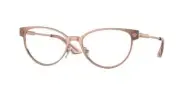 Versace VE1277 1412 54 Gold Eyeglasses Rose Gold Optical Frame