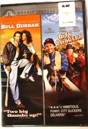 DOUBLE FEATURE "BULL DURHAM" & "CITY SLICKERS" (DVD) Brand New Ships Free