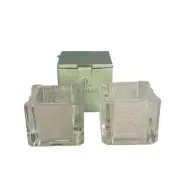 2 PartyLite Chrysanthemum Votive Candle Holder Retired P7746 1 New w/ Box 1 Not