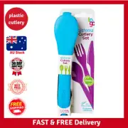 Sistema 1918 to Go Cutlery Set, (Colours May Vary)AU