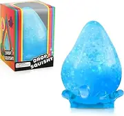 Fidget Toys Stress Cube 1 Pack, Cube Squishies Anxiety Stress Relief, Ice Squishy Stress Cube-Drop Malt Sugar Balls, Sensory Toys for Kids with Autism, Fidgets for Classroom Prize Toys, Calming Toys