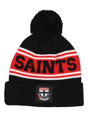 St Kilda AFL Adult Beanie One Size ST KILDA (SOLID)