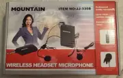Mountain Professional Quality Wireless Headset Microphone System