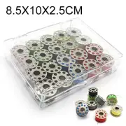 Metal Bobbins With 20 colors Sewing Machine Spools Yarn Sewing Spool Set /Box