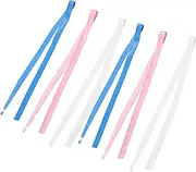 POPETPOP 6pcs Badminton Racket Overgrip Tape Slip Sweat Absorbent Handle Grip for Tennis Badminton Elastic Design for Enhanced Performance Compatibility Courts