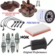 Tune Up Kit Filters Cap Wire Spark Plugs For KIA SEPHIA L4 1.8L 1995-1997