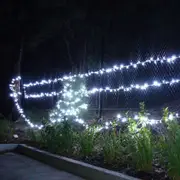 24m 200 LED Christmas Fairy Light Clear String White