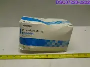 Qty = 100 (2 Boxes x 50): McKesson Procedure Masks Ear-Loop P/N 91-2004
