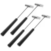 4 Pcs Hard and Soft Tip Hammer Mallet Screwdriver Mini Miss