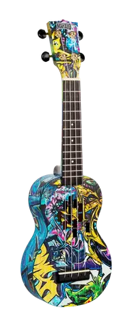 Mahalo Art II Graffiti Soprano Ukulele MA1GR