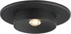 Maxim 86211 Caldera 6"W LED Flush Mount Ceiling Fixture - Black