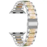 The Alloy Resin Watch Band Or Apple 1/2/3/4/5/6Generation Watch For 38/40/41MM