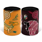 British Lions V Wallabies 2025 logo Beer Can Bottle Cooler Stubby Holder Cosy