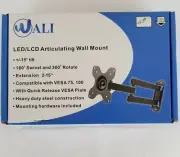 Wali LED/LCD Articulating Wall TV Mount Tilt Swivel Rotate Extend 1330LM