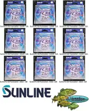 Sunline Fluorocarbon FC ICE Premium Pick Any Pound Test 100 Yard Spool