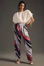 NWT By Anthropologie Silky Balloon Pants size 2P new with tag