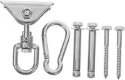 Swivel Swing Hangers Hammock Hooks Heavy Duty Easy Installation for Indoor Outdoor Use Secure Hanging for Swings Hammocks
