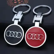 Audi Double-Sided 3D Metal Alloy Car Key Ring(1only)