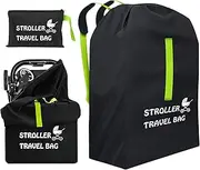 Stroller Bag, Stroller Travel Bag, Portable Pram Bag for Airplane, Waterproof Gate Check Bag, Infant Pram Cover with Shoulder Strap for Baby Child Kids Infant Strollers Large, Universal Compatibility,