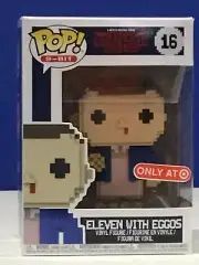 Stranger Things 8 Bit Funko Pop Target Exclusive Eleven w/ Eggos 16 BRAND NEW!!