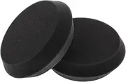 Toddmomy Pack of 2 Bowling Ball Polishing Sponge Sponges Bowling Ball Polishing Set Bowling Polishing Pad Bowling Accessories Bowling Ball Cleaning Set Cleaning Ball Pads Black