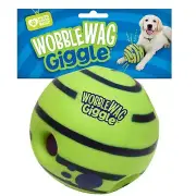 Wobble Wag Giggle Ball Interactive Dog Toy Fun Outdoor Floating